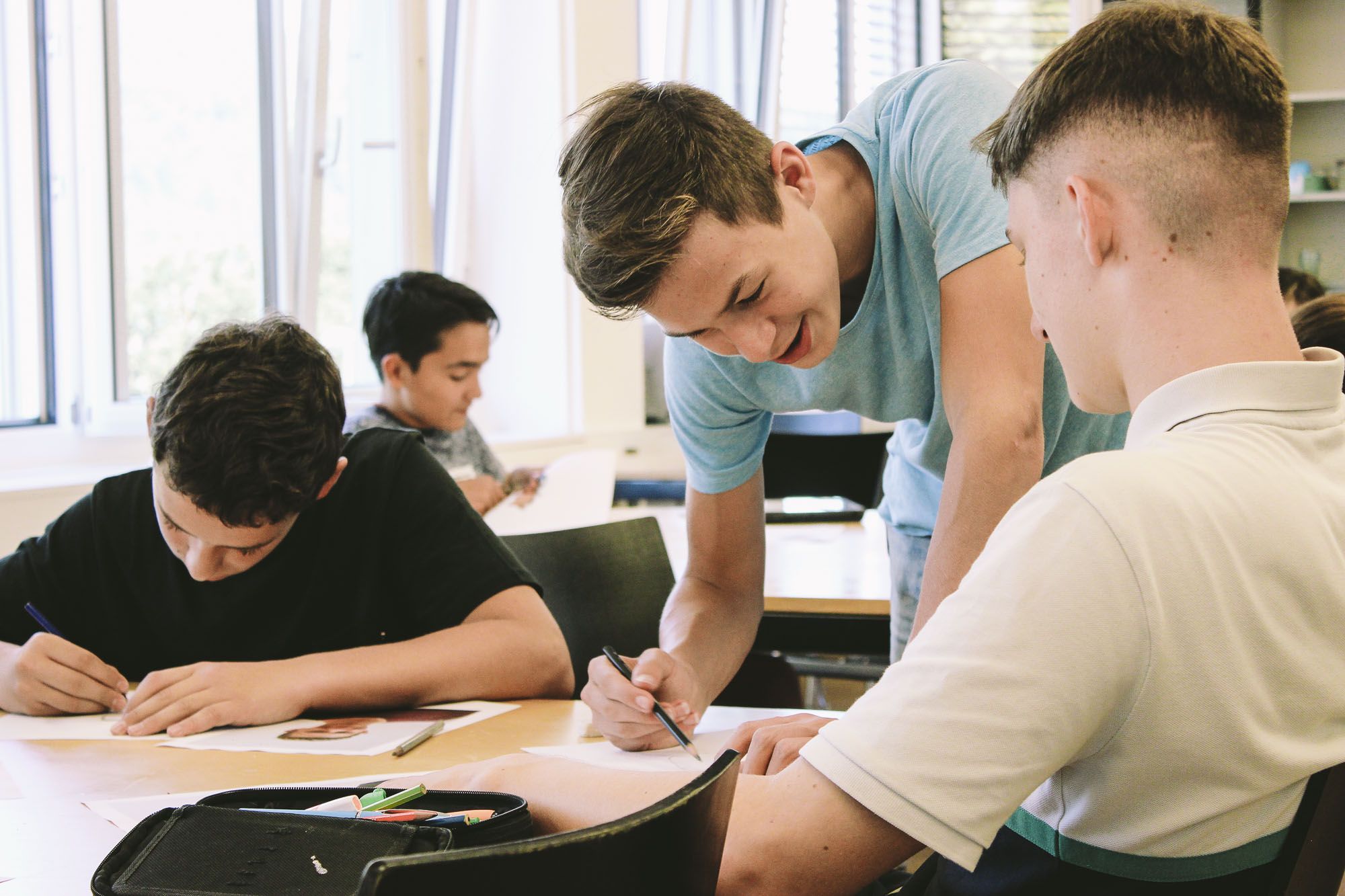 Brückenjahr (10. Schuljahr) an der k+w Schule in Olten